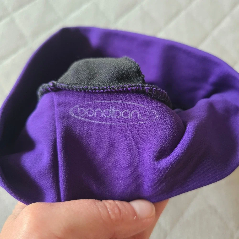 Bondiband Purple Sweat Wicking Hat